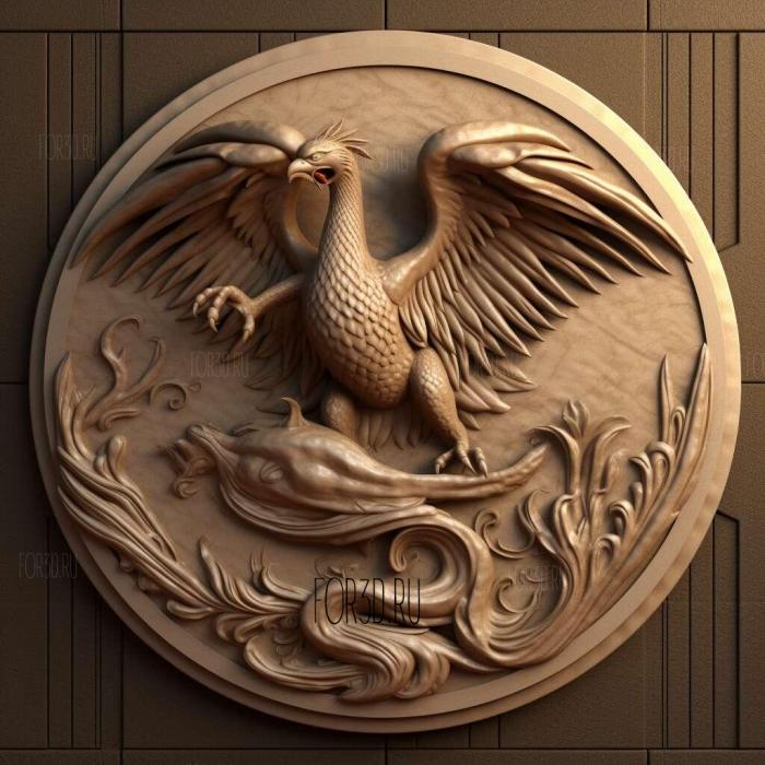 Harry Potter and the Order of the Phoenix 2 stl model for CNC