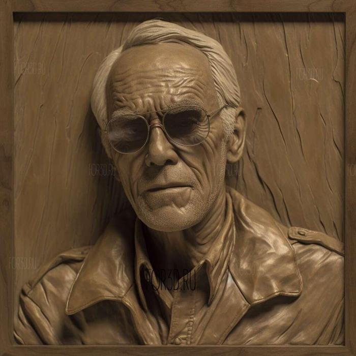 Juror the film Angry men actor Henry Fonda 3 stl model for CNC