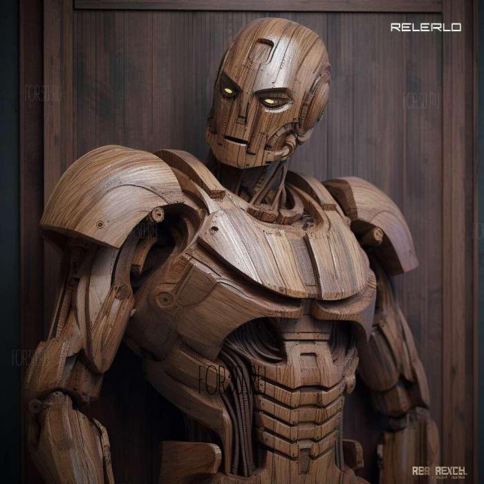 Real Steel movie 1 stl model for CNC