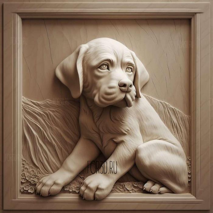 stl TUFFPuppy series 4 stl model for CNC