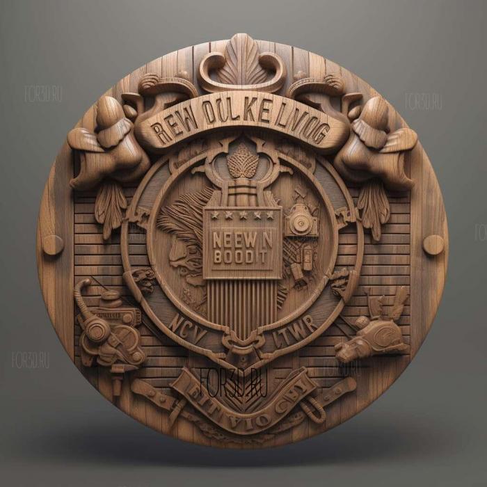 Brooklyn Nine Nine series 2 stl model for CNC