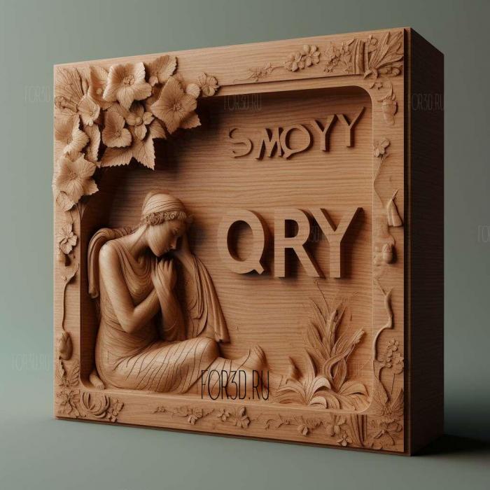 Im Sorry TV series 1 stl model for CNC