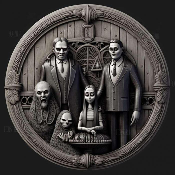 stl The Addams Family 2 movie 3