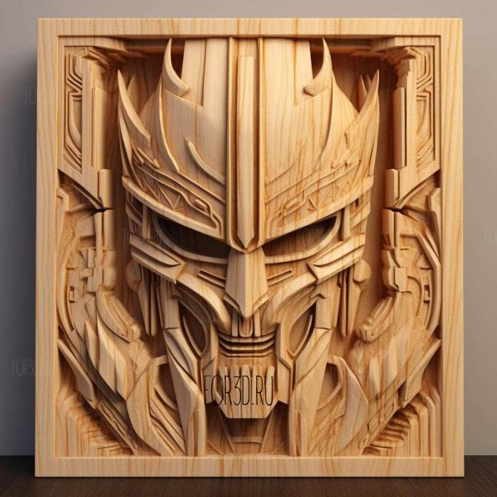 Transformers Prime The 1 stl model for CNC