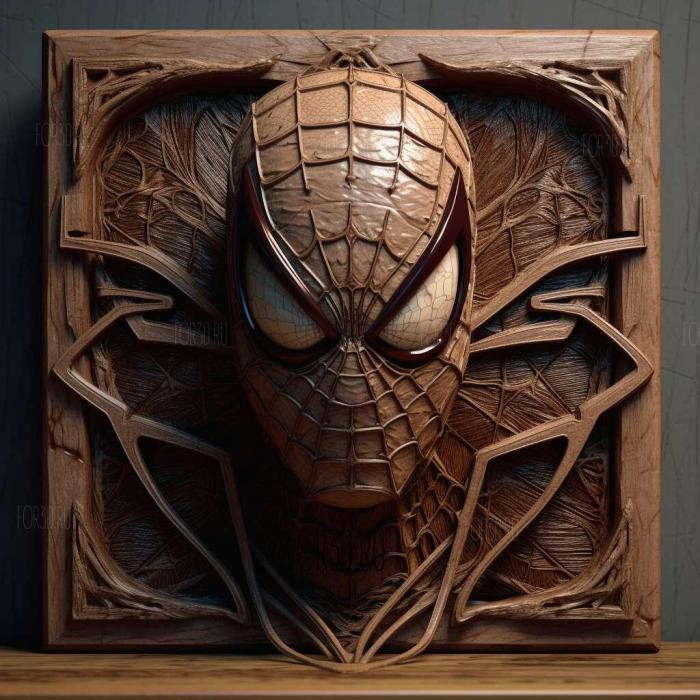 stl Spider Man 2 movie 1 stl model for CNC