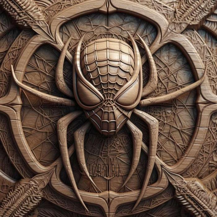stl Spider Man 2 movie 4 stl model for CNC