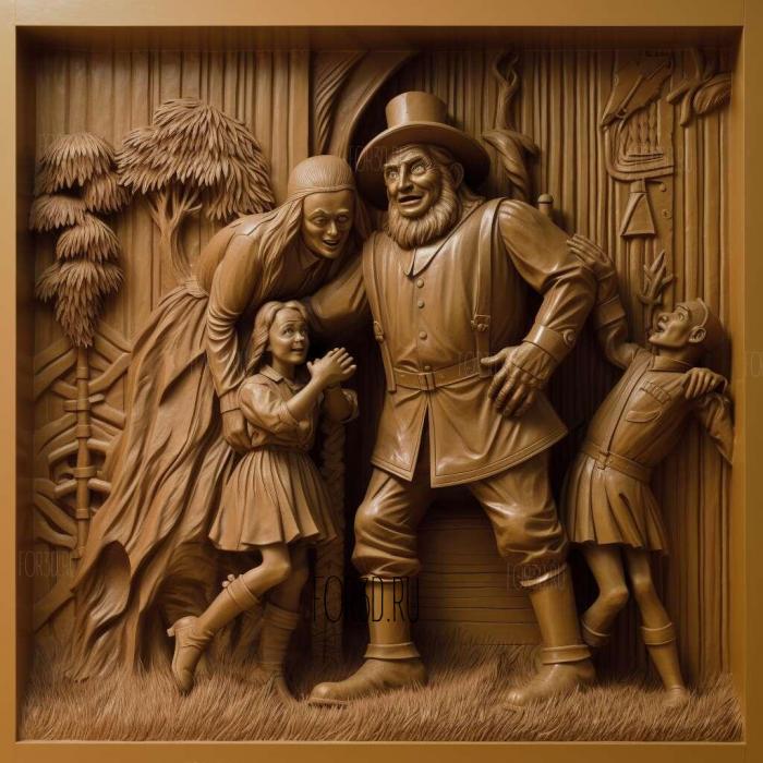 The Wizard of Oz The Wizard of Oz 1939 2 stl model for CNC