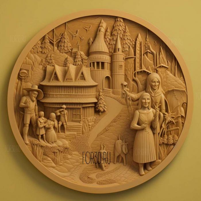 The Wizard of Oz The Wizard of Oz 1939 4 stl model for CNC