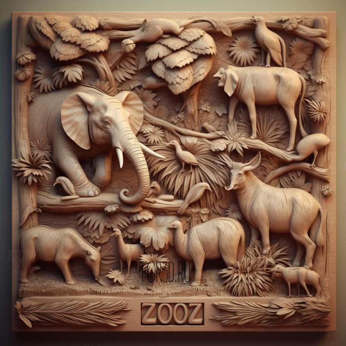 stl Zoo TV series 2 stl model for CNC