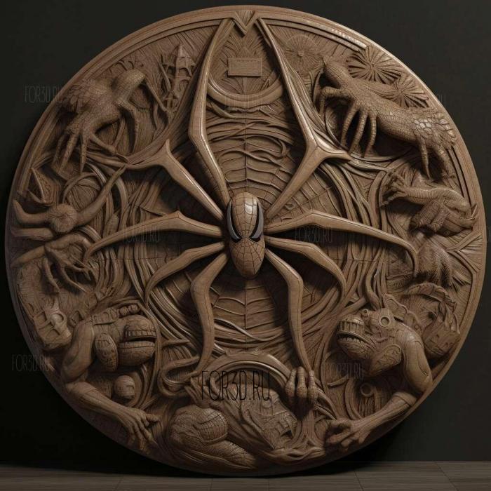 stl Spider Man TV series 1 stl model for CNC