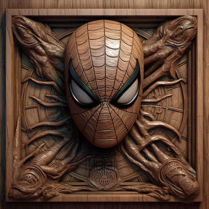 stl Spider Man TV series 2 stl model for CNC