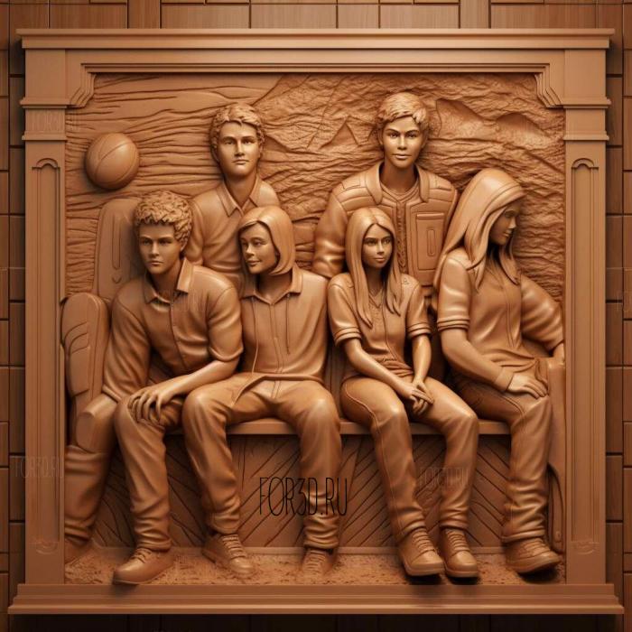High School Musical 3 Senior Year movie 1 stl model for CNC