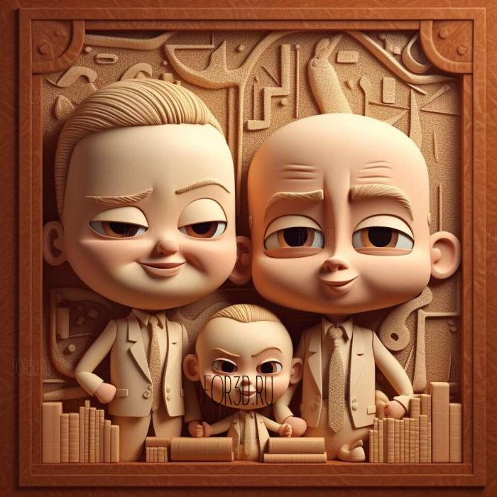 stl The Boss Baby Family Business movie 2