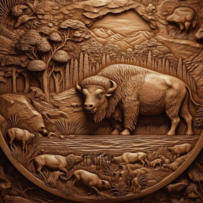 stl Yellowstone TV series 4 stl model for CNC