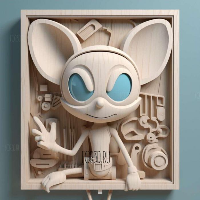 My Life as a Teenage Robot TV series 4 stl model for CNC