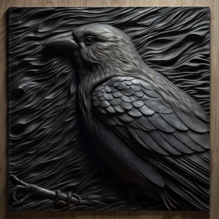 Black Bird series 3 3d stl модель для ЧПУ