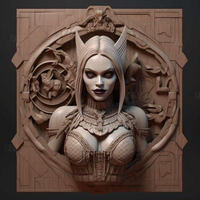 Batman Arkham City Harley Quinns Revenge 4 3d stl модель для ЧПУ