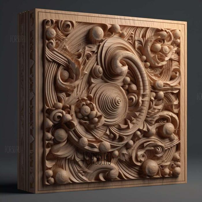 stl Timeless series 4 stl model for CNC