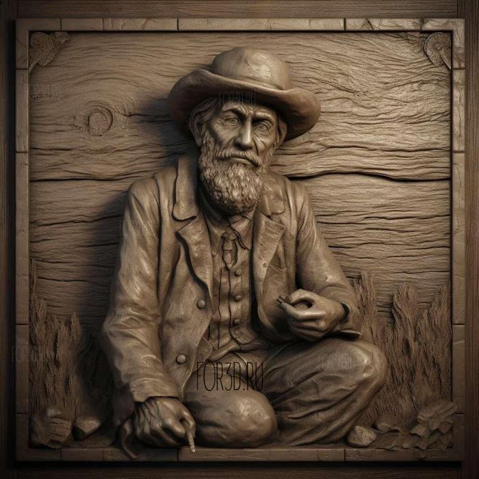 Hatfields McCoys TV series 3 stl model for CNC