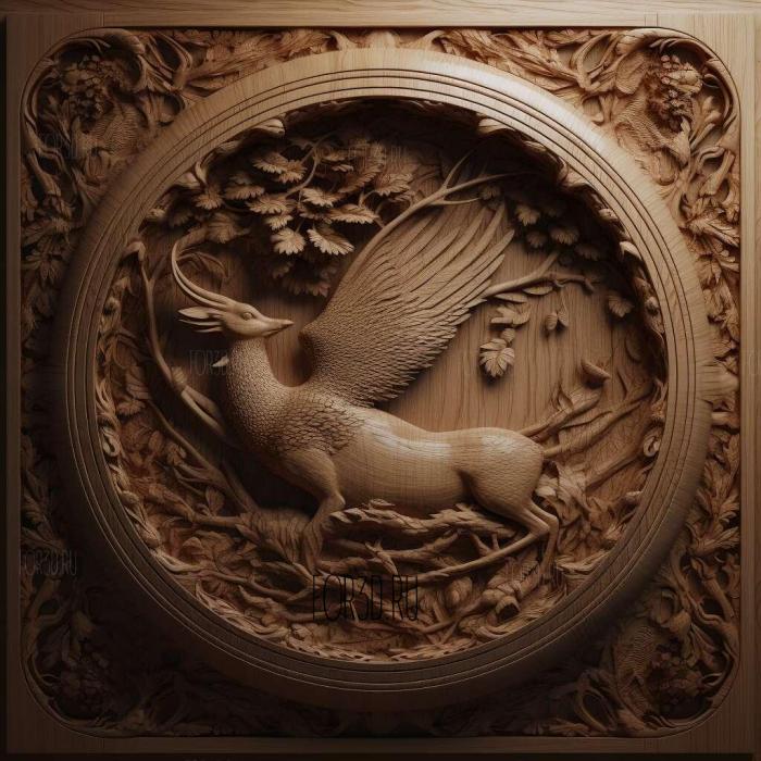Shadow and Bone series 4 stl model for CNC