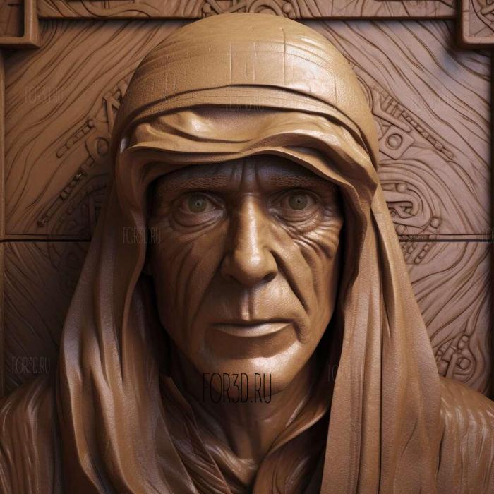 Lawrence of Arabia movie 4 stl model for CNC