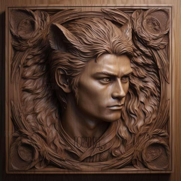 stl Teen Wolf TV series 4 stl model for CNC