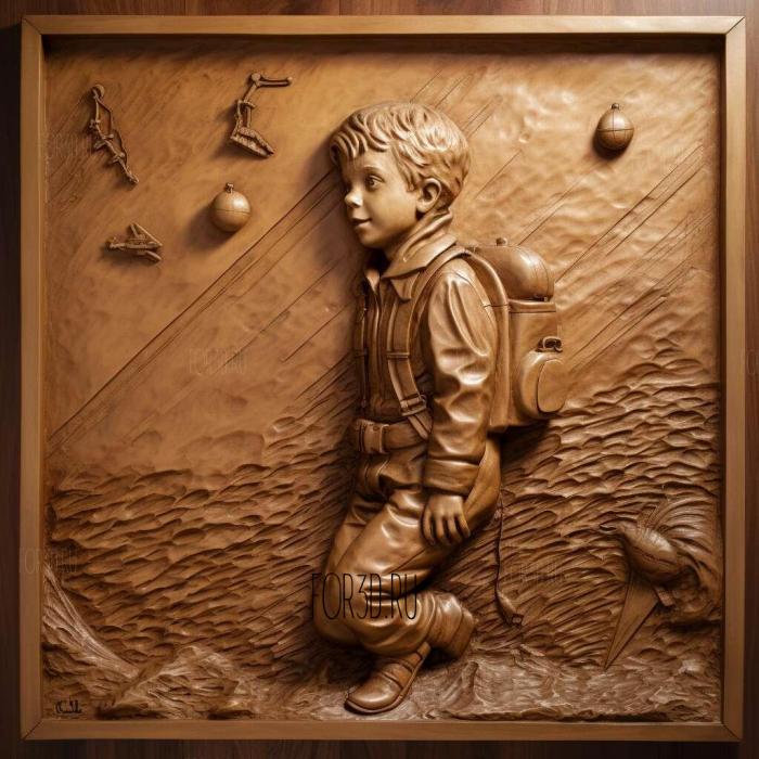 The Little Prince Antoine de Saint Exupery 1943 1 stl model for CNC