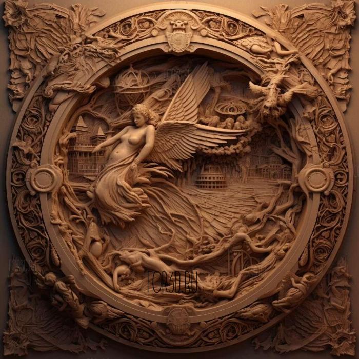 stl Under the Banner of Heaven series 2 stl model for CNC