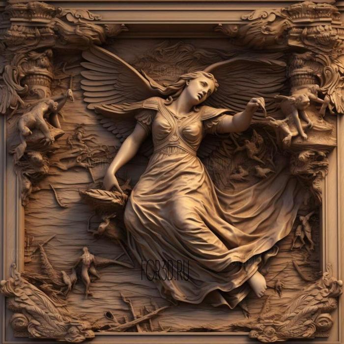 stl Under the Banner of Heaven series 4 stl model for CNC
