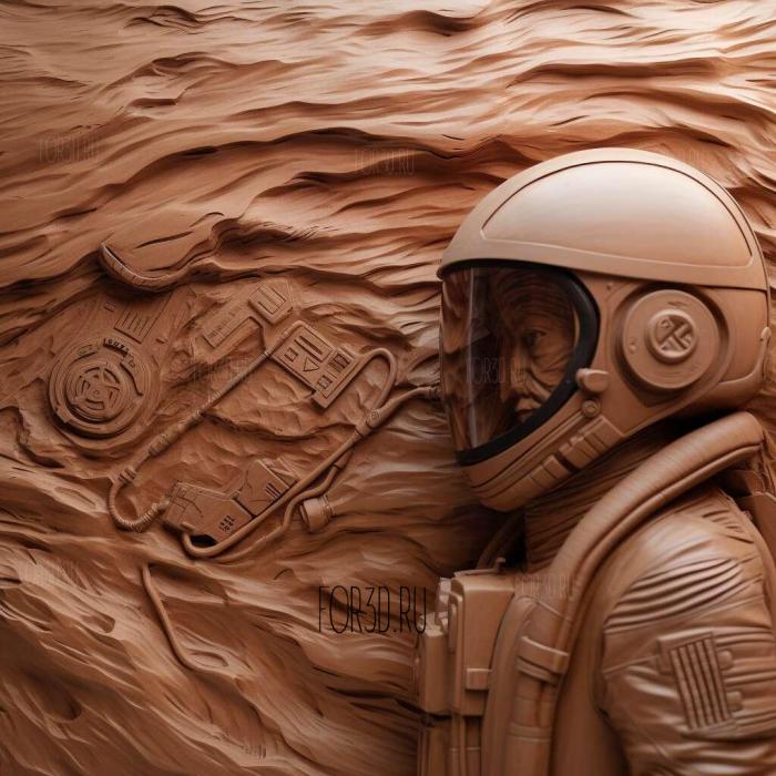 The Martian VR Experience 3 stl model for CNC