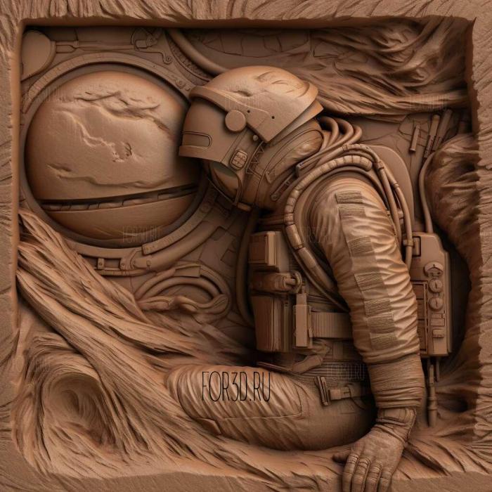 The Martian VR Experience 4 stl model for CNC