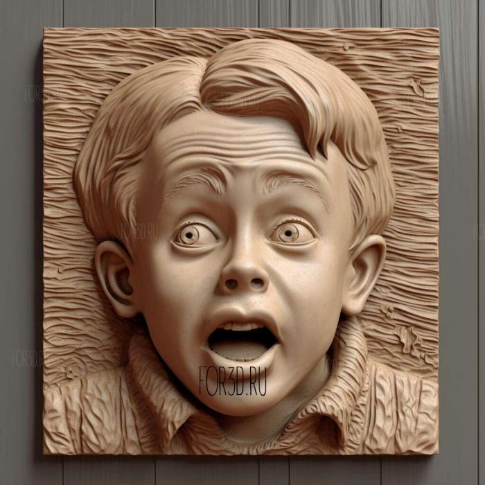 Home Alone movie 1 stl model for CNC
