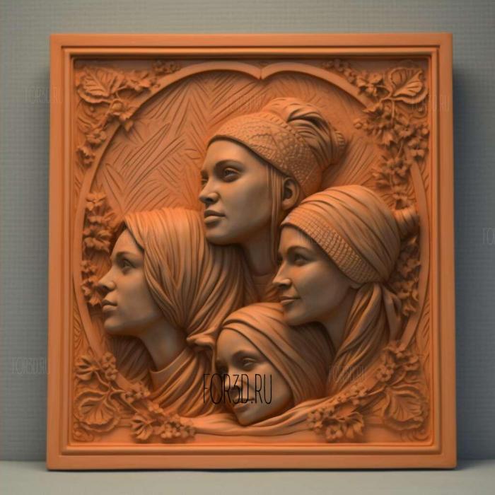 Orange Is the New Black TV series 4 stl model for CNC