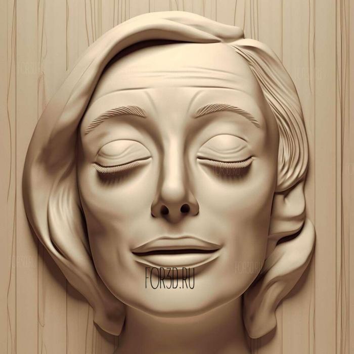 st Actress Joan Crawford Dear Mommy Faye Dunaway 2 stl model for CNC