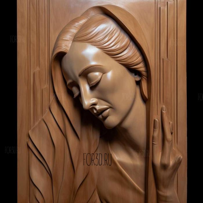 st Actress Joan Crawford Dear Mommy Faye Dunaway 4 stl model for CNC