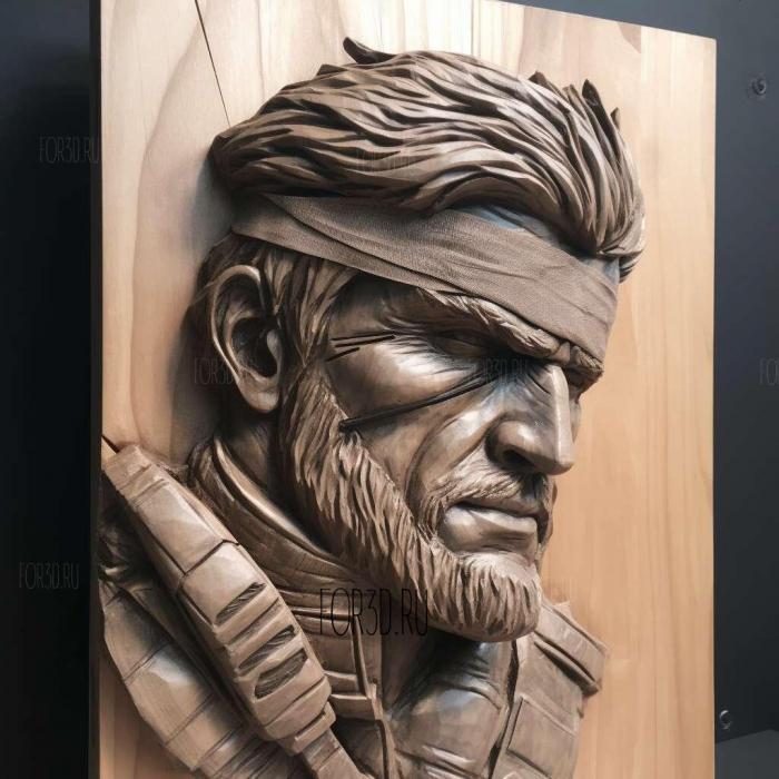 Solid Snake from Metal Gear Solid 2