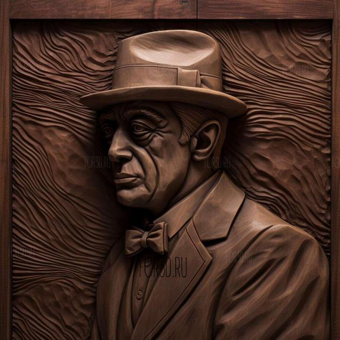 Boardwalk Empire series 3 stl model for CNC