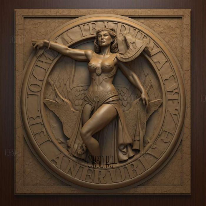She Hulk Attorney at Law TV series 3 stl model for CNC