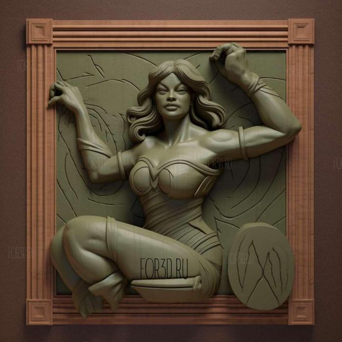 She Hulk Attorney at Law TV series 4 stl model for CNC