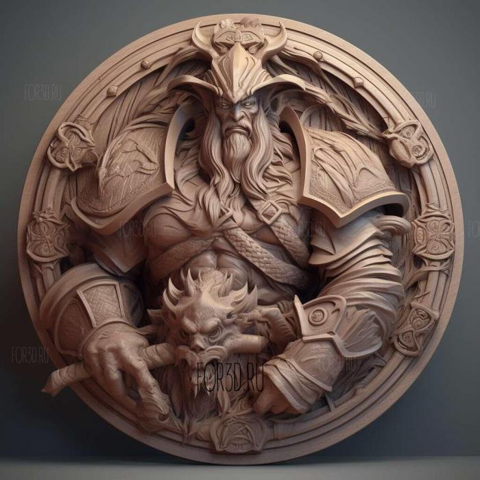 league of legends stl 4 stl model for CNC