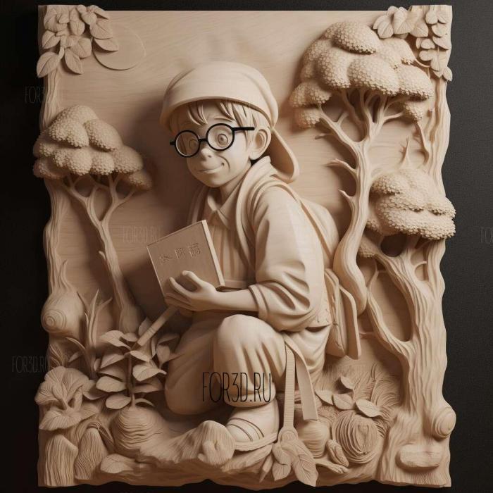 st Kikio INUYASHAFROM ANIME 2 stl model for CNC