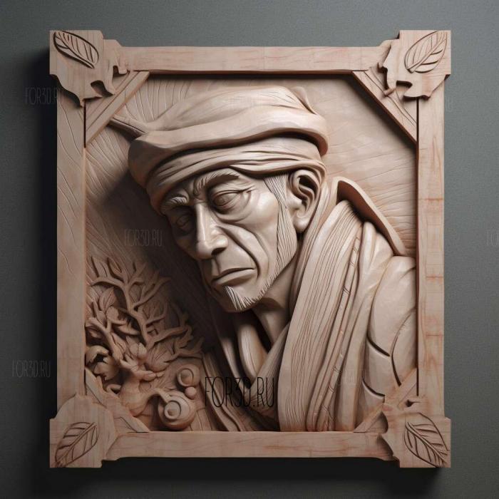 st Kikio INUYASHAFROM ANIME 4 stl model for CNC