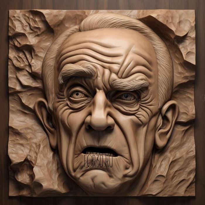 Juror angry menHenry Fonda 1 stl model for CNC