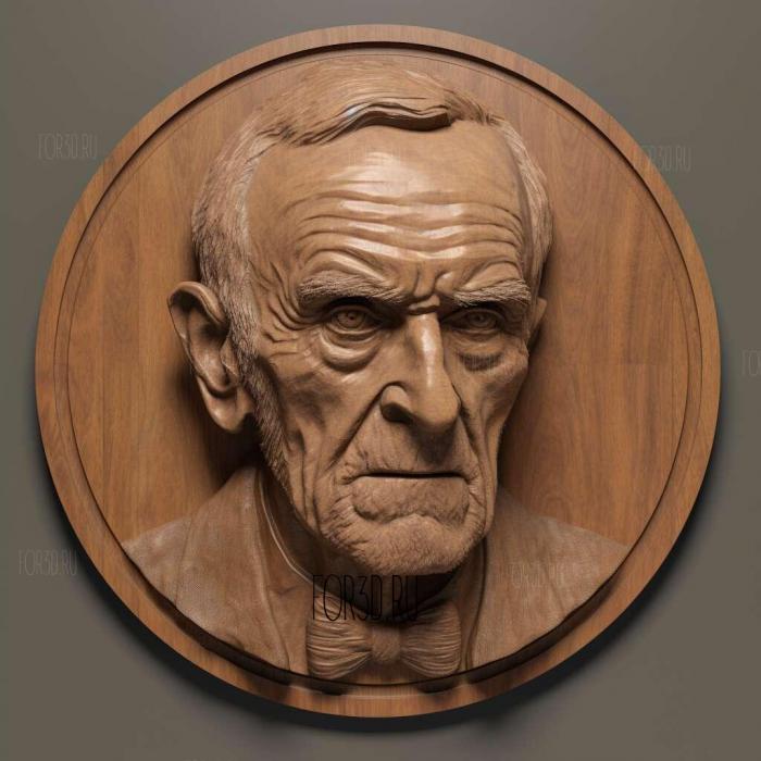 Juror angry menHenry Fonda 4 stl model for CNC