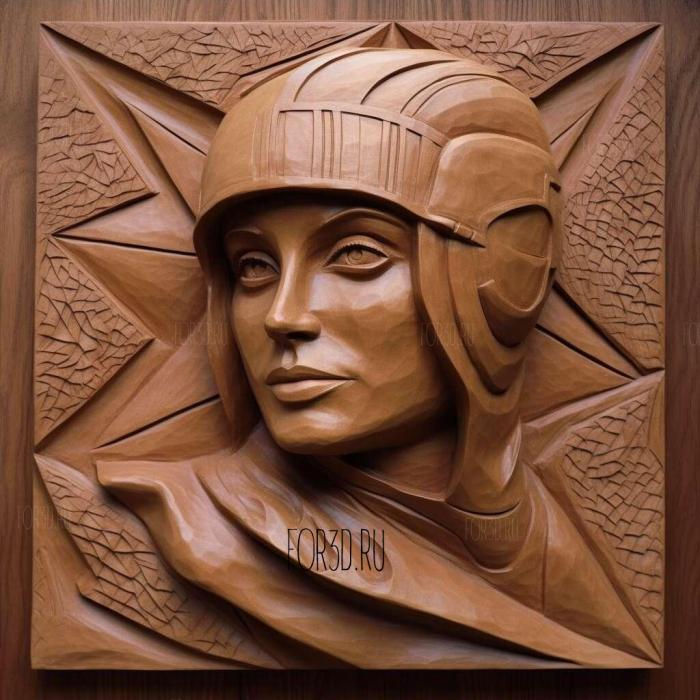 stl Stargirl series 2 stl model for CNC