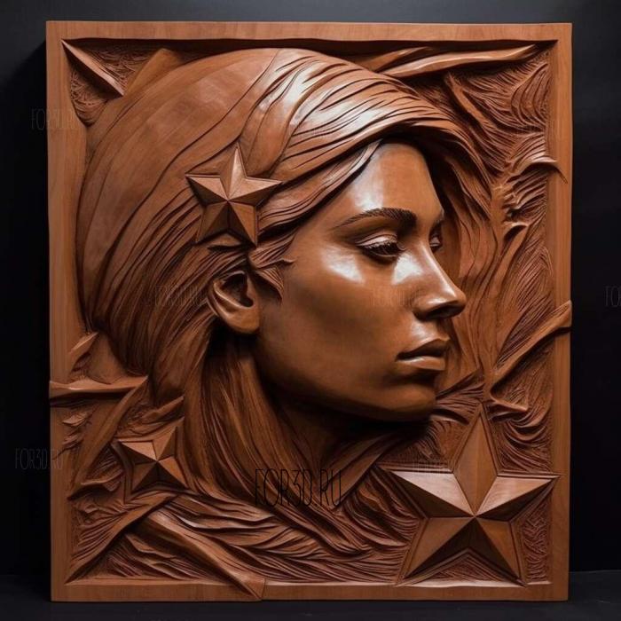 stl Stargirl series 4 stl model for CNC