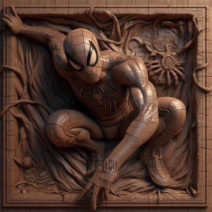 stl Spider Man The New Animated Series TV series 4 stl model for CNC