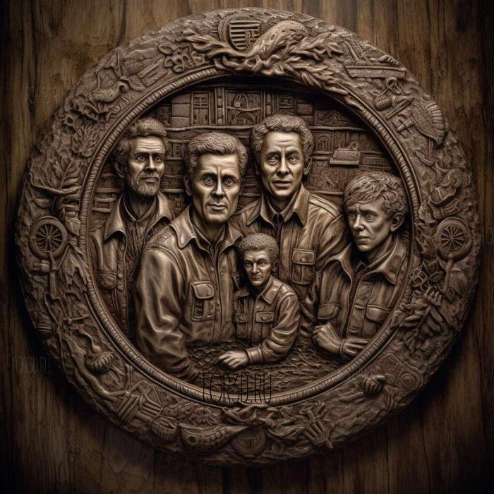 stl The Black Donnellys TV series 1 stl model for CNC