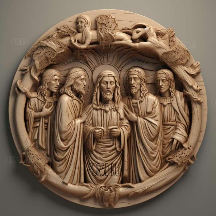 The Walking Dead Saints Sinners 1 stl model for CNC