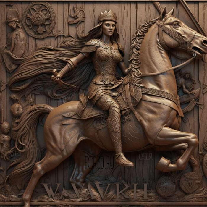 stl Valkyrie movie 1 stl model for CNC